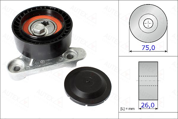 AUTEX Pingutusrull,soonrihm 654982