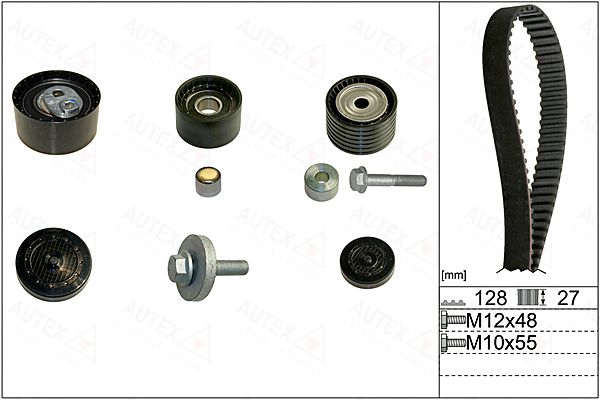 AUTEX Hammasrihma komplekt 702919