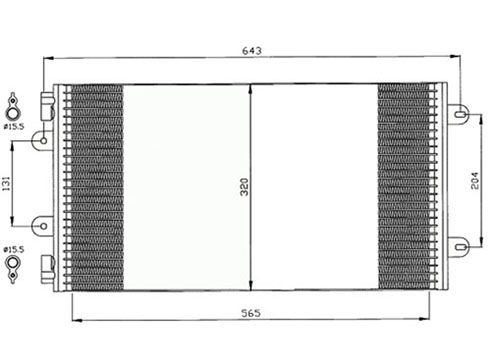 AUTOCLIMA Kondensaator,kliimaseade 30311395