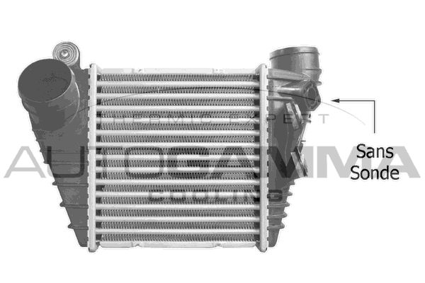 AUTOGAMMA Kompressoriõhu radiaator 101498