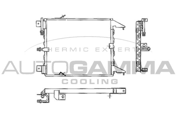 AUTOGAMMA Kondensaator,kliimaseade 101564