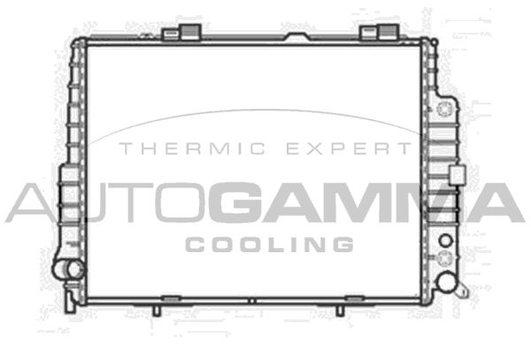 AUTOGAMMA Radiaator,mootorijahutus 102153