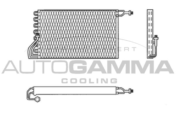 AUTOGAMMA Kondensaator,kliimaseade 102634