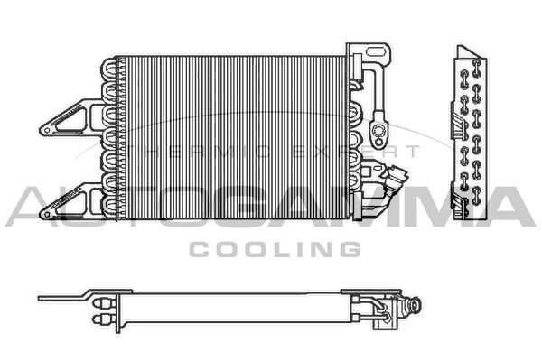 AUTOGAMMA Kondensaator,kliimaseade 103042