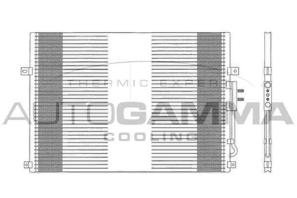 AUTOGAMMA Kondensaator,kliimaseade 103285