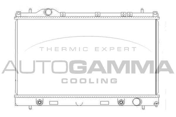 AUTOGAMMA Radiaator,mootorijahutus 103824