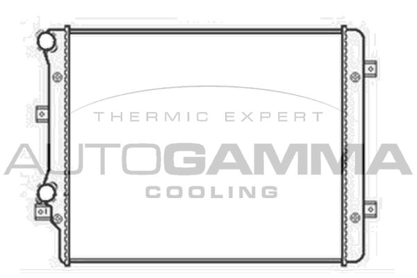 AUTOGAMMA Radiaator,mootorijahutus 103846