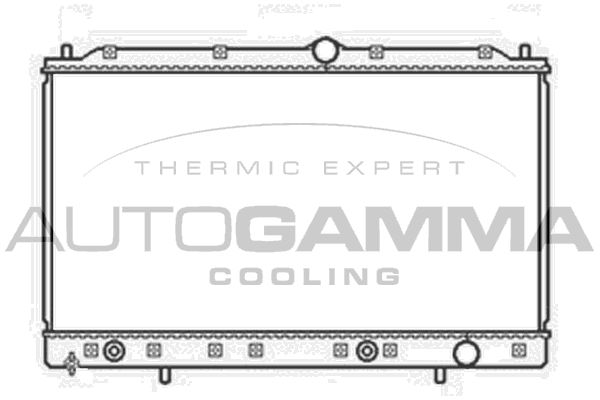 AUTOGAMMA Radiaator,mootorijahutus 104291