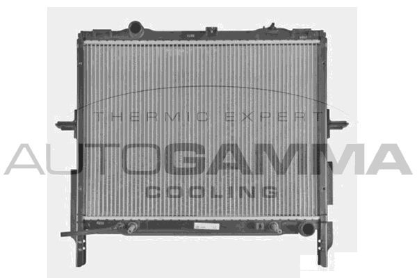 AUTOGAMMA Радиатор, охлаждение двигателя 105131