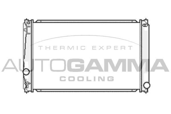AUTOGAMMA Radiaator,mootorijahutus 105185