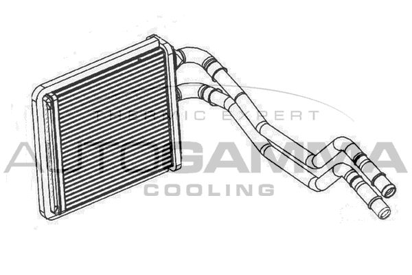 AUTOGAMMA Soojusvaheti,salongiküte 105706