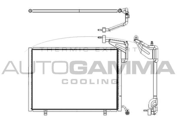 AUTOGAMMA Kondensaator,kliimaseade 107148