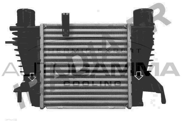 AUTOGAMMA Kompressoriõhu radiaator 107257