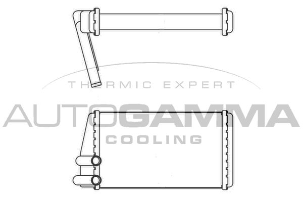 AUTOGAMMA Soojusvaheti,salongiküte 107269