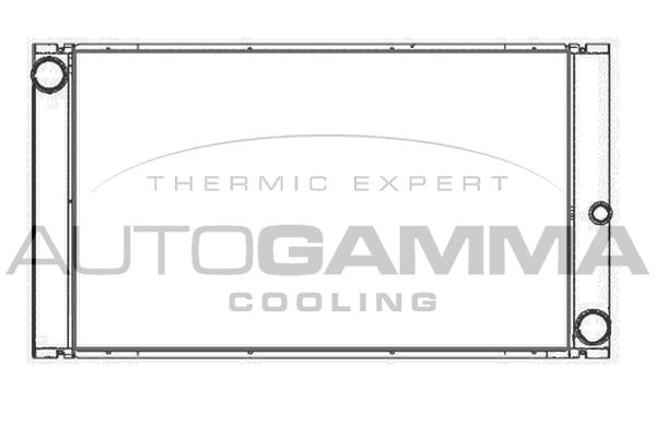 AUTOGAMMA Radiaator,mootorijahutus 107411