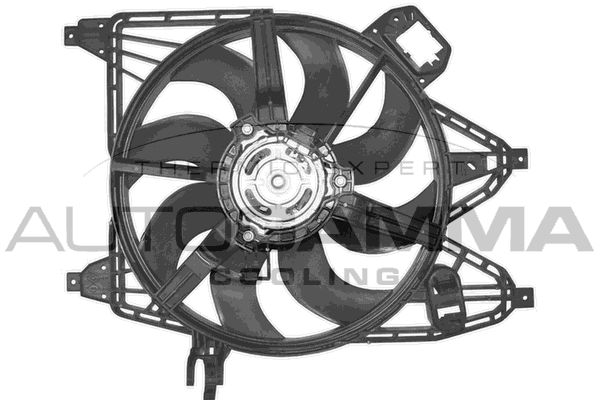 AUTOGAMMA Вентилятор, охлаждение двигателя GA200858