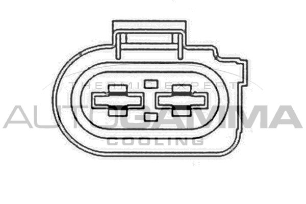 AUTOGAMMA Вентилятор, охлаждение двигателя GA200871