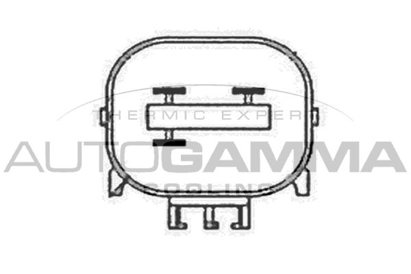 AUTOGAMMA Вентилятор, охлаждение двигателя GA223003