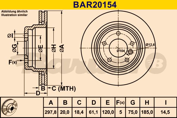 BARUM Piduriketas BAR20154