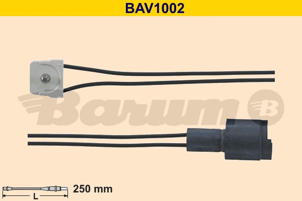 BARUM Сигнализатор, износ тормозных колодок BAV1002