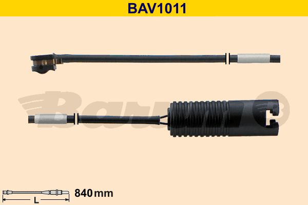 BARUM Сигнализатор, износ тормозных колодок BAV1011