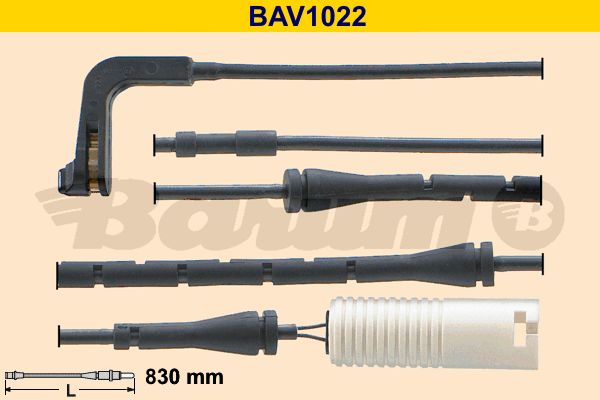 BARUM Сигнализатор, износ тормозных колодок BAV1022