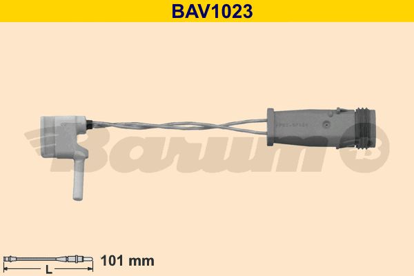 BARUM Сигнализатор, износ тормозных колодок BAV1023