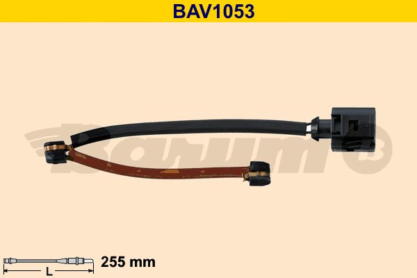 BARUM Сигнализатор, износ тормозных колодок BAV1053
