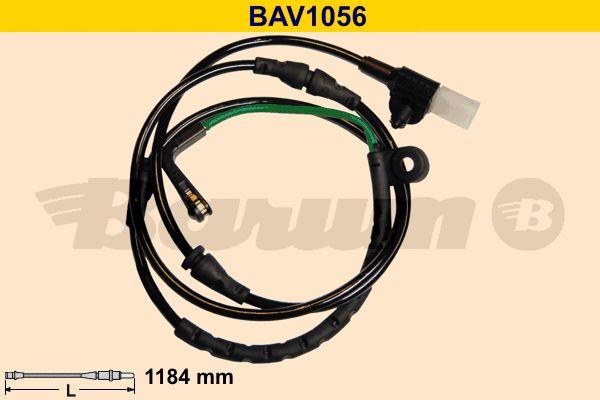 BARUM Сигнализатор, износ тормозных колодок BAV1056
