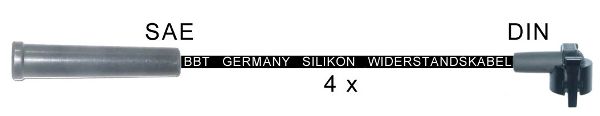 BBT Комплект проводов зажигания ZK1857
