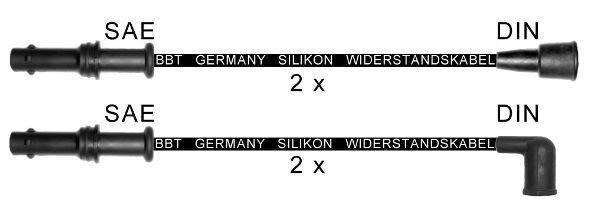 BBT Комплект проводов зажигания ZK1907
