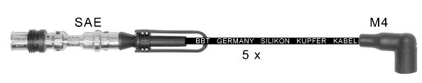 BBT Комплект проводов зажигания ZK369