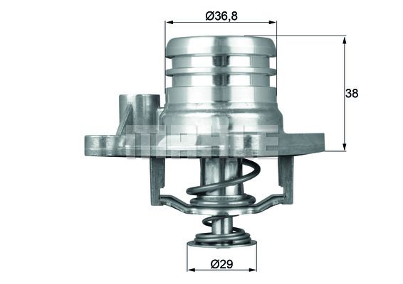 BEHR Термостат, охлаждающая жидкость TI 13 92