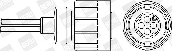 BERU Lambda andur OZH002