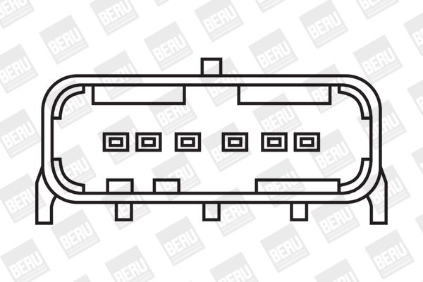 BERU Катушка зажигания ZS352