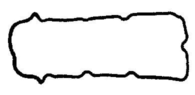 BGA Прокладка, крышка головки цилиндра RC1389