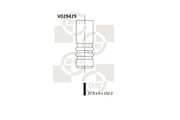 BGA Выпускной клапан V029429