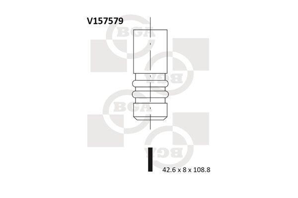 BGA Sisselaskeventiil V157579