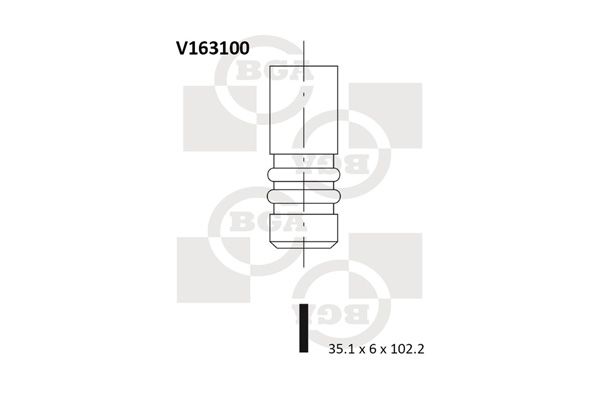 BGA Sisselaskeventiil V163100