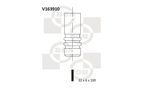 BGA Sisselaskeventiil V163910