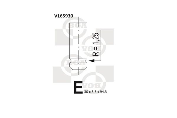 BGA Sisselaskeventiil V165930