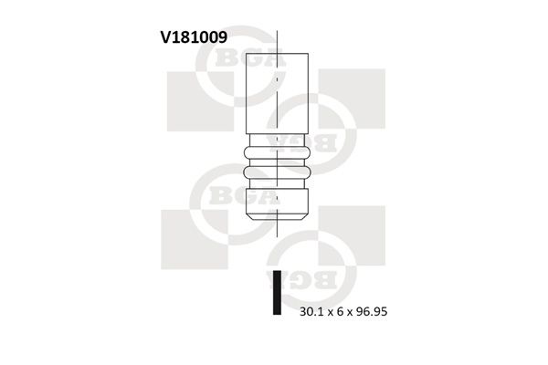 BGA Sisselaskeventiil V181009