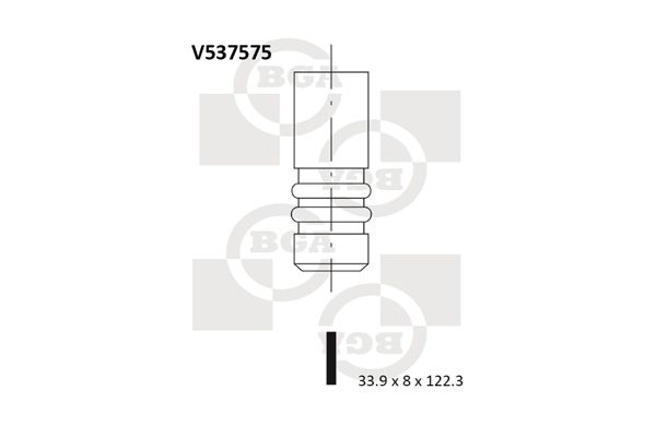 BGA Sisselaskeventiil V537575