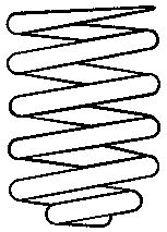 BOGE Пружина ходовой части 81-708-0