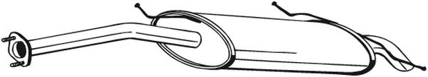 BOSAL Глушитель выхлопных газов конечный 278-429