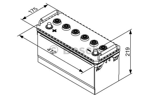 BOSCH Käivitusaku 0 092 T30 710