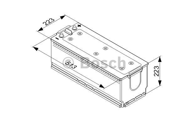 BOSCH Käivitusaku 0 092 T40 780