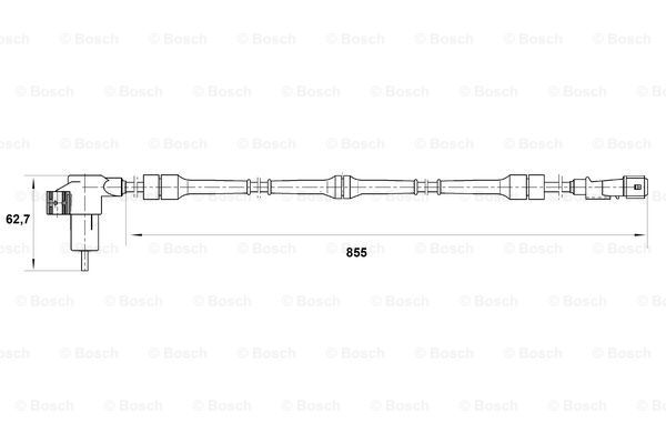 BOSCH Andur, rattapöörete arv 0 265 006 206