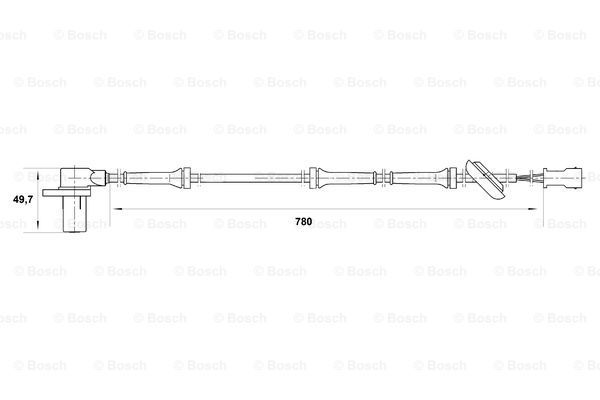 BOSCH Andur, rattapöörete arv 0 265 006 569