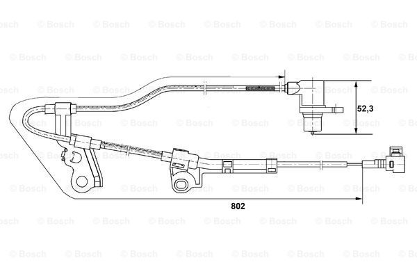 BOSCH Andur, rattapöörete arv 0 265 006 676